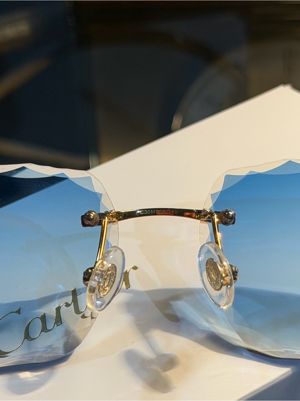 Cartier Rimless Eyeglasses authentic - Picture 8 of 11